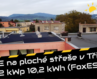 Třinec 5,2 kWp 10,2 kWh