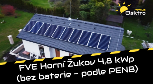 Horní Žukov 4,8 kWp