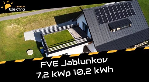 Jablunkov 7,2 kWp 10,2 kWh