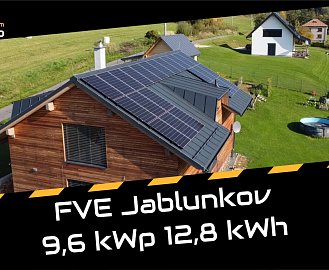 Jablunkov 9,6 kWp 12,8 kWh