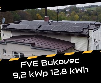 Bukovec 9,2 kWp 12,8 kWh