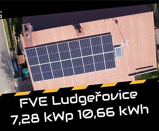 Ludgeřovice 7,36 kWp 10,66 kWh