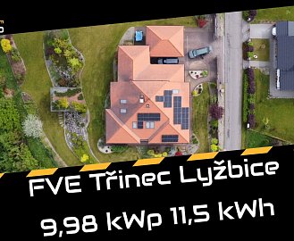 Třinec Lyžbice 9,98 kWp 11,5 kWh